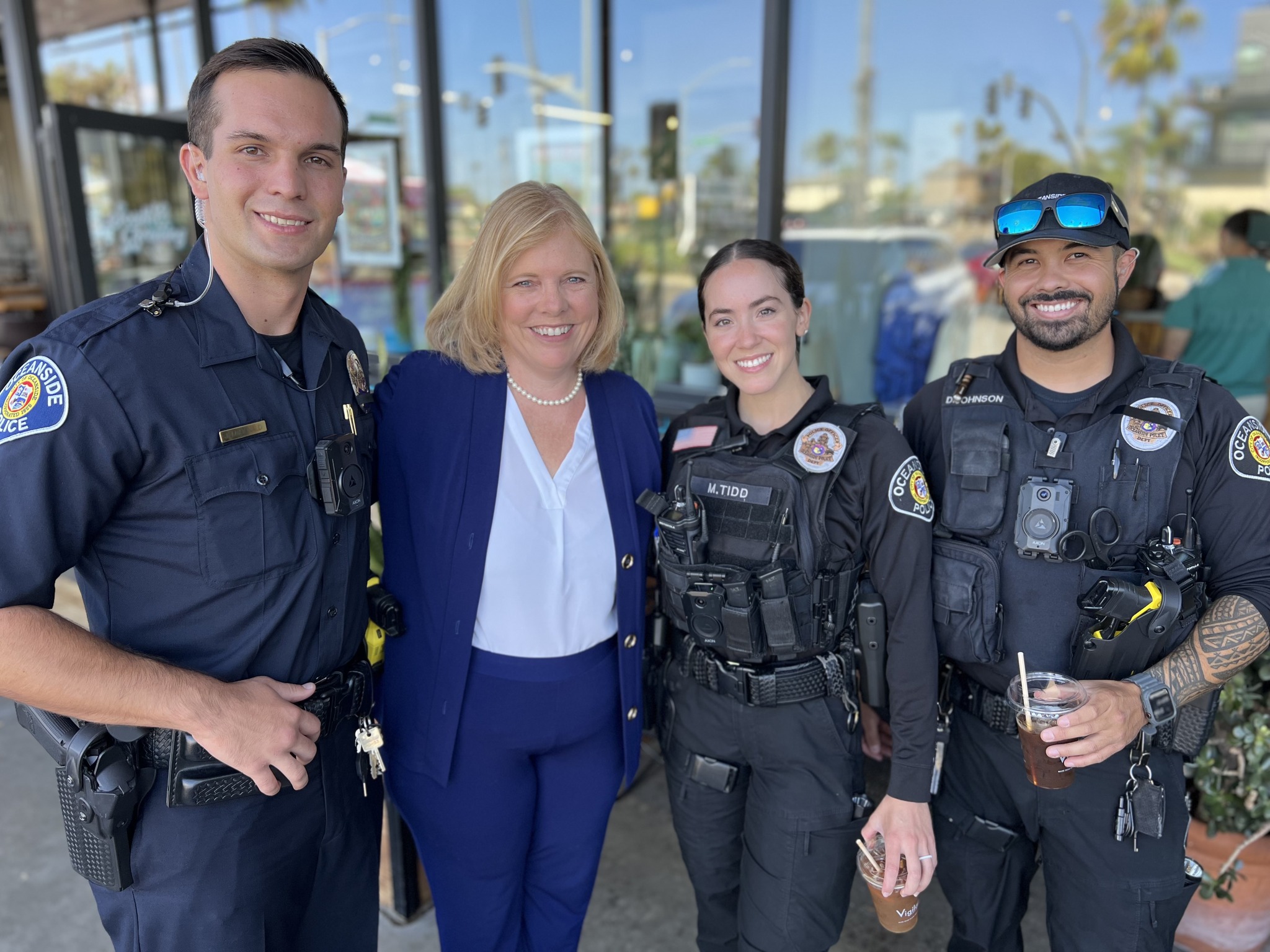 Laura Bassett with Oceanside Police